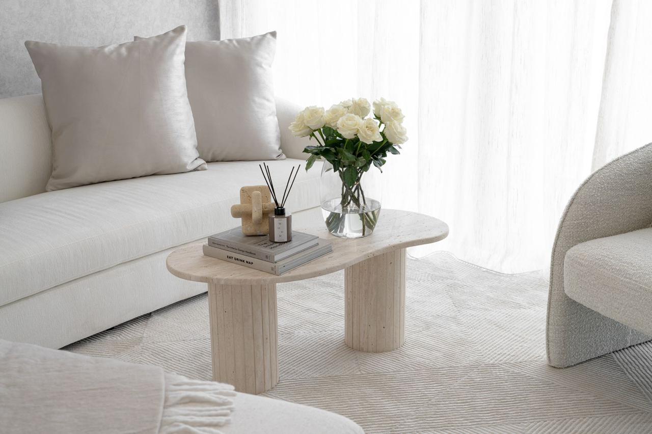 Modern furnished apartment in Dubai with stylish interiors